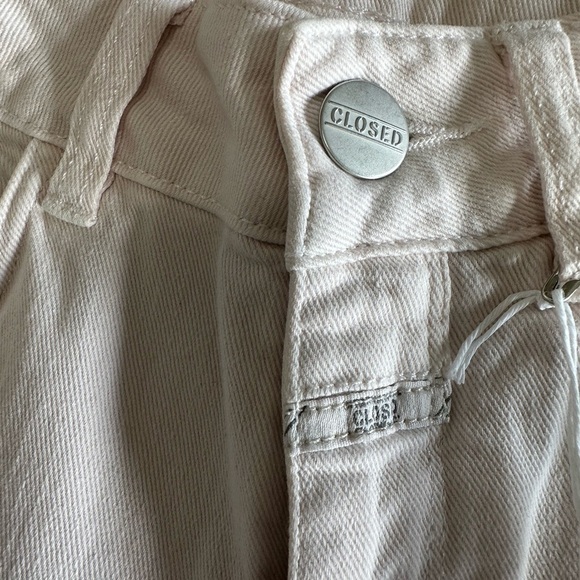 NWT Closed ''Baker'' Mid-Rise Jeans in Rose Quartz Pink Size 24 - Picture 12 of 16